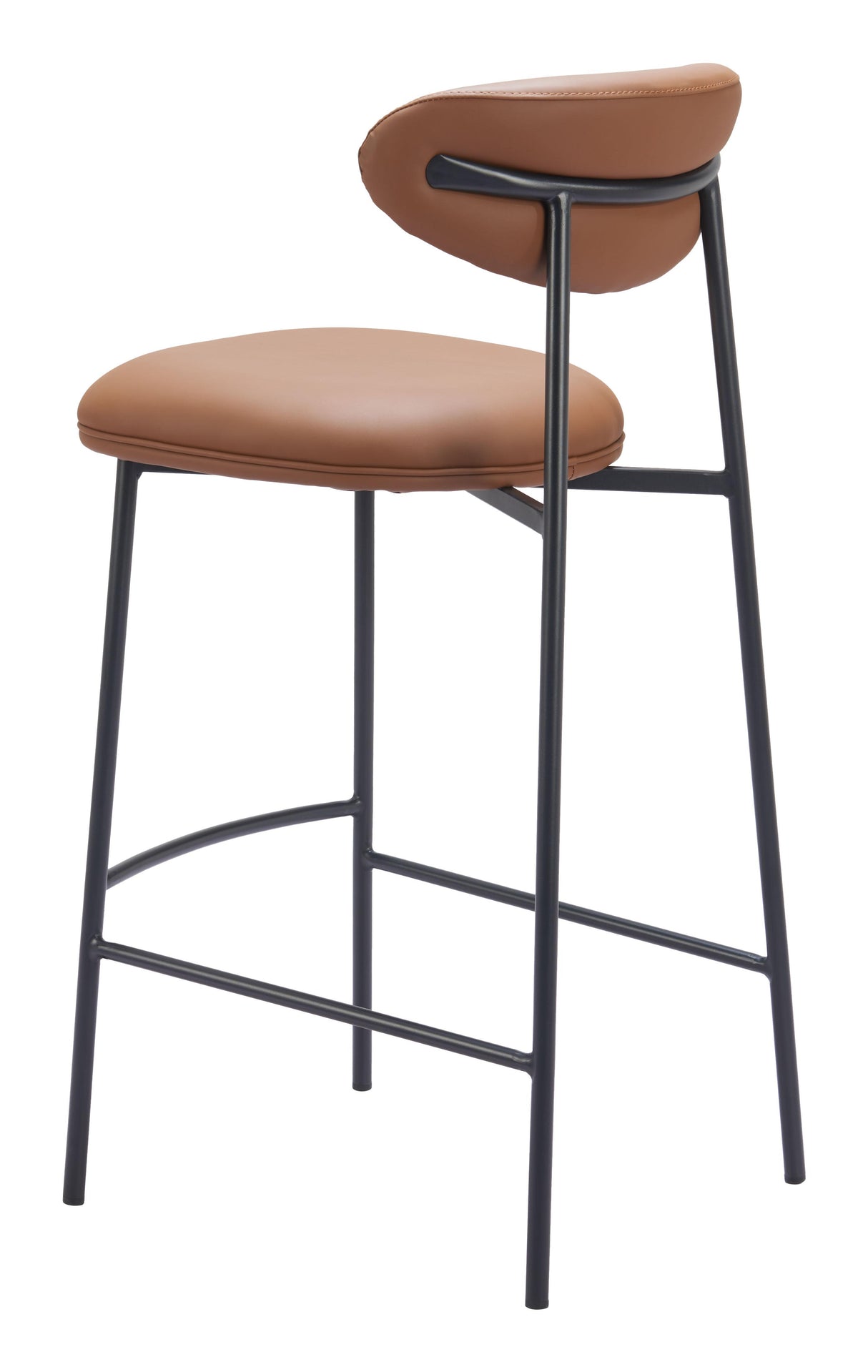 ZUO Rorun Barstool (Set of 2) Brown