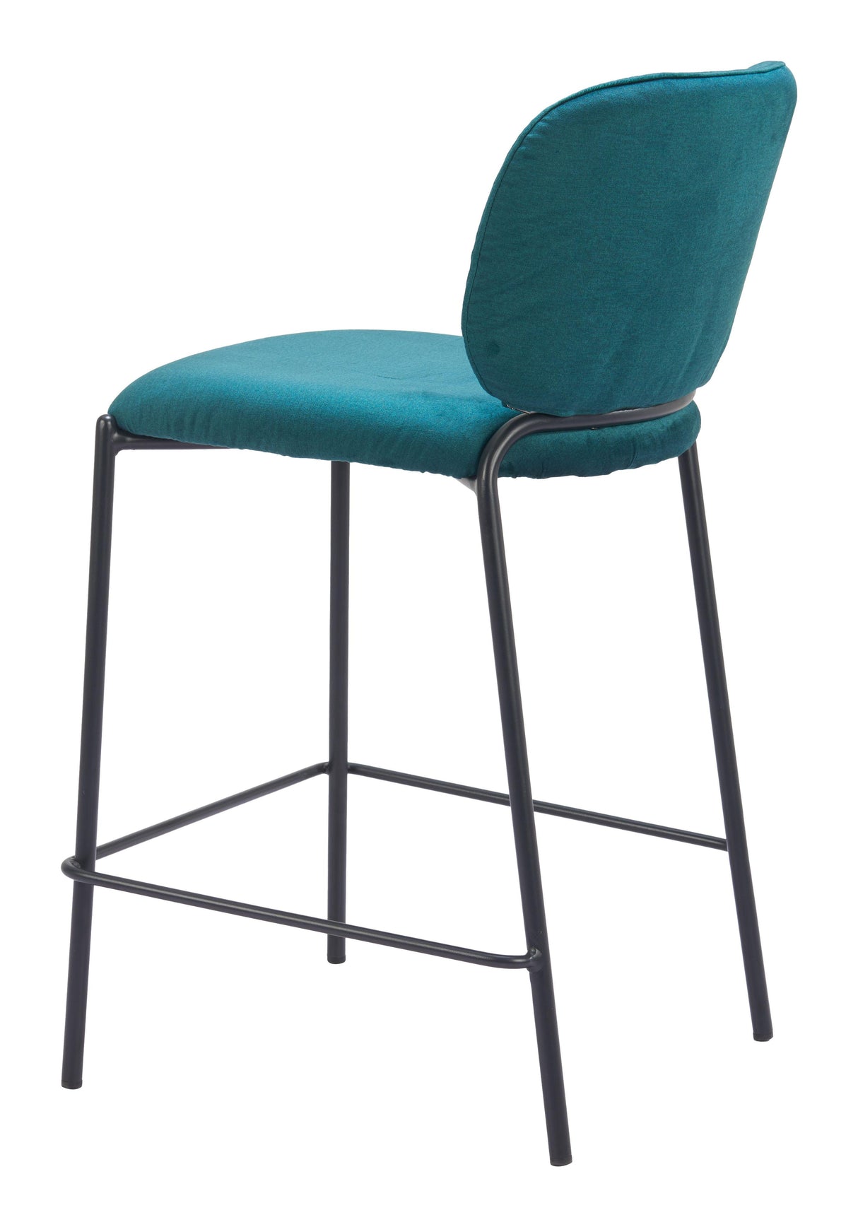 ZUO Plat Counter Stool (Set of 2) Green