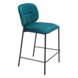 ZUO Plat Counter Stool (Set of 2) Green