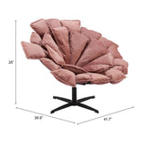 ZUO Kipas Accent Chair Pink
