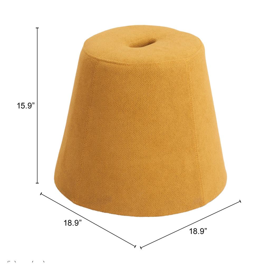 ZUO Upela Ottoman Yellow