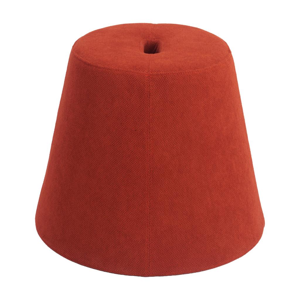 ZUO Upela Ottoman Red