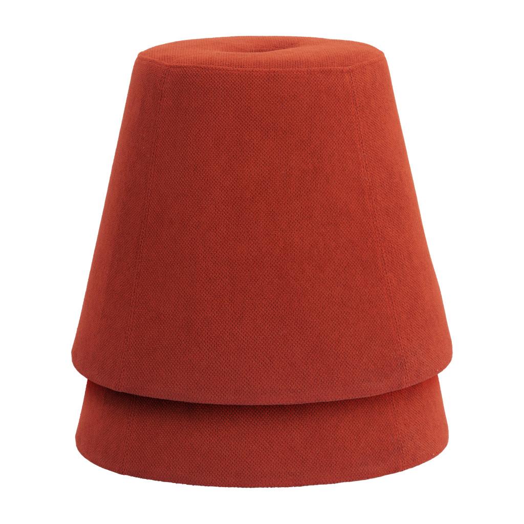 ZUO Upela Ottoman Red