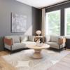 ZUO Stirbe Loveseat Gray