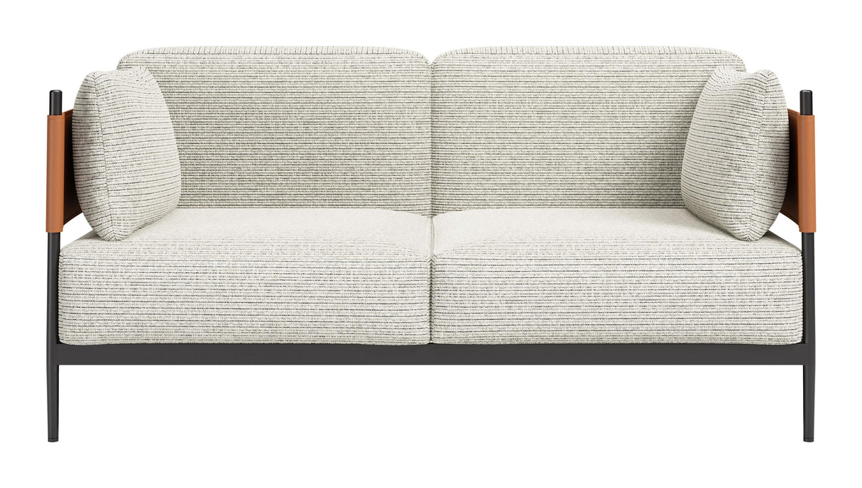 ZUO Stirbe Loveseat Gray