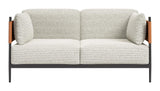 ZUO Stirbe Loveseat Gray