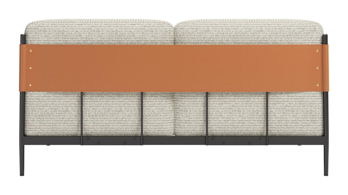 ZUO Stirbe Loveseat Gray