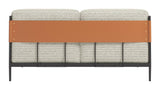 ZUO Stirbe Loveseat Gray