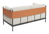 ZUO Stirbe Loveseat Gray
