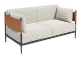 ZUO Stirbe Loveseat Gray