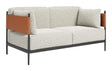 ZUO Stirbe Loveseat Gray
