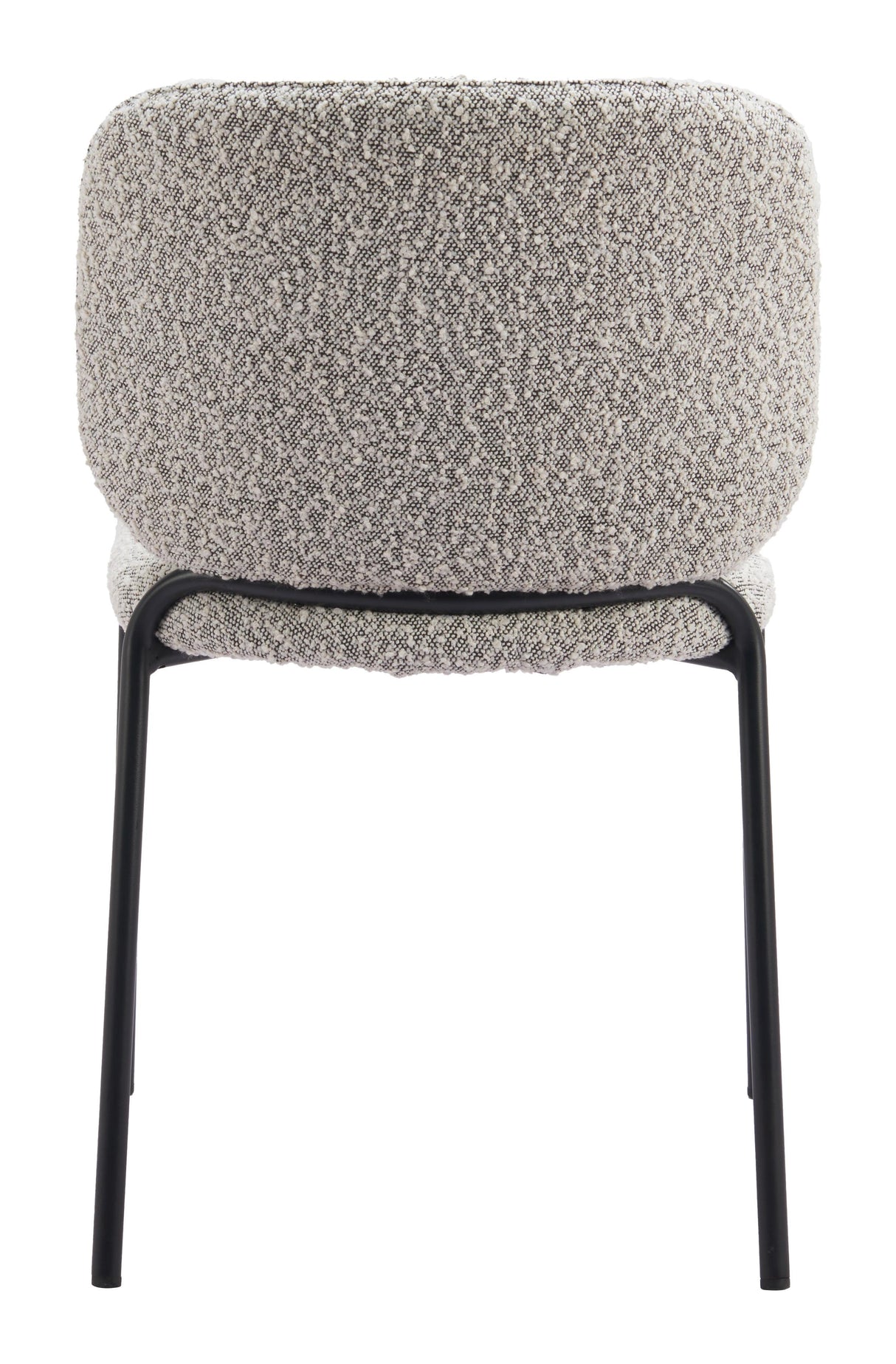 ZUO Plat Dining Chair (Set of 2) Gray