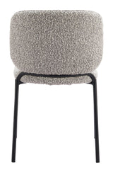 ZUO Plat Dining Chair (Set of 2) Gray