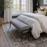 ZUO Glatt Bench Gray