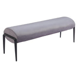 ZUO Glatt Bench Gray