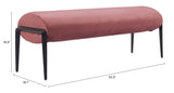 ZUO Glatt Bench Brown