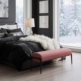 ZUO Glatt Bench Brown