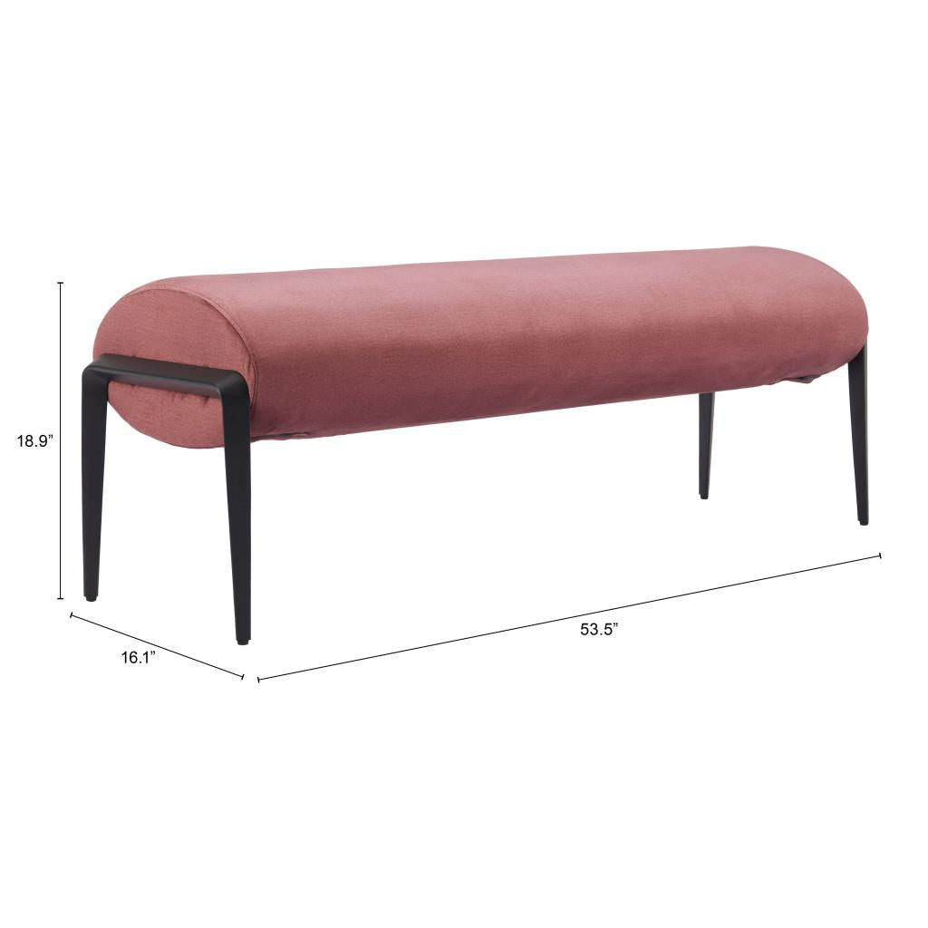 ZUO Glatt Bench Brown
