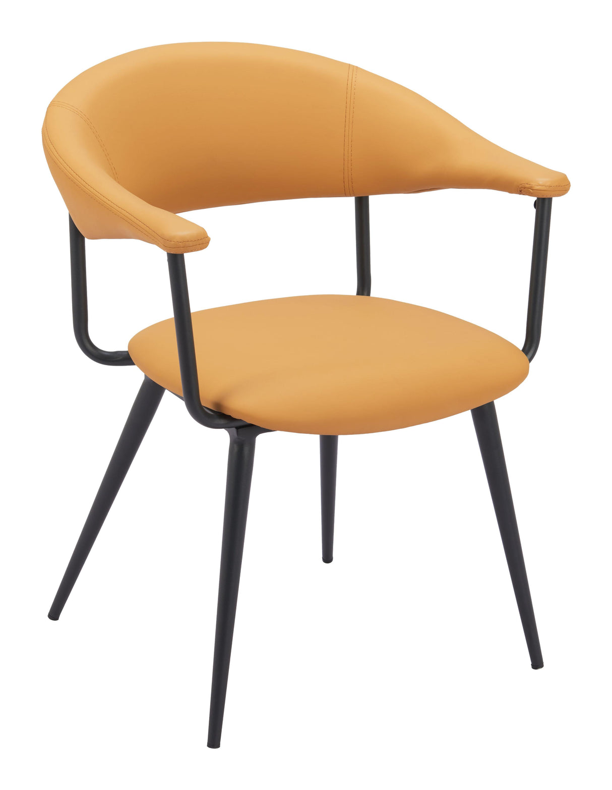 ZUO Sima Dining Chair Brown