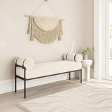ZUO Barrow Bench Cream