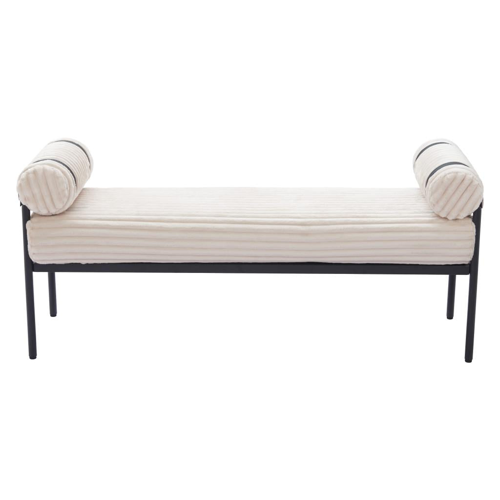 ZUO Barrow Bench Cream