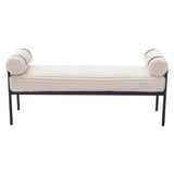 ZUO Barrow Bench Cream