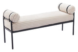 ZUO Barrow Bench Cream