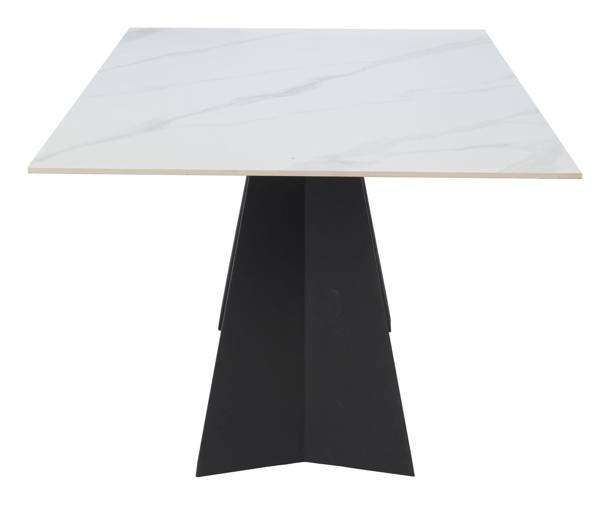 ZUO Inky Dining Table White