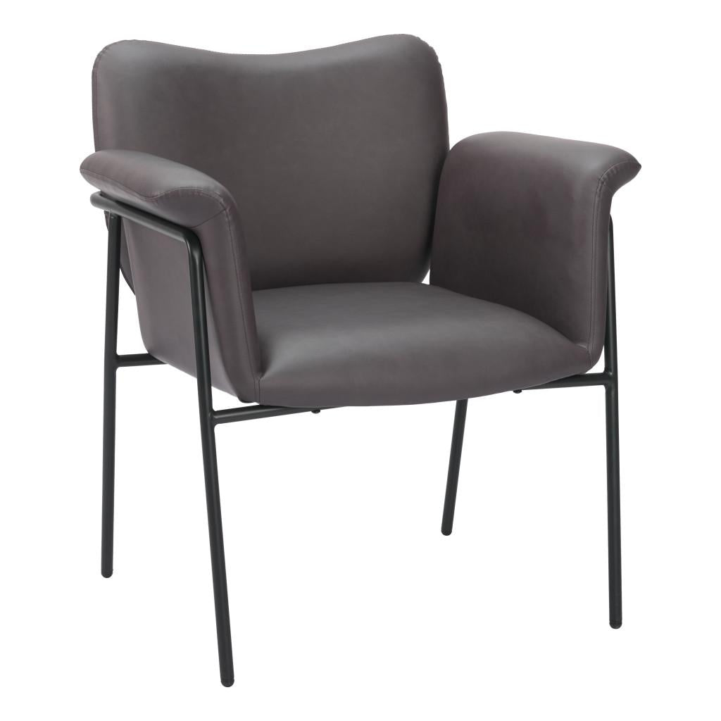 ZUO Heritage Accent Chair Brown