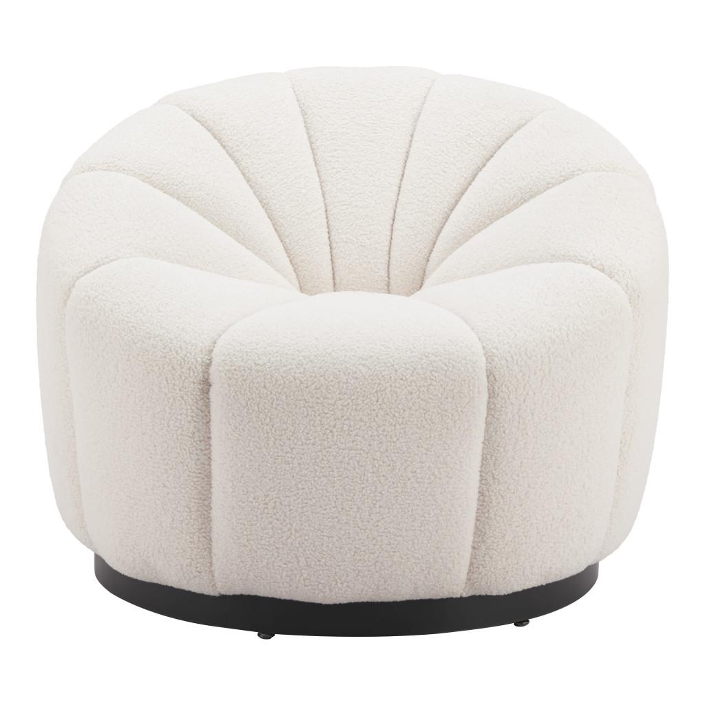 ZUO Bhutan Accent Chair Cream