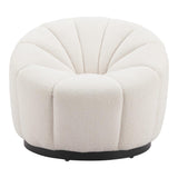ZUO Bhutan Accent Chair Cream