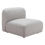 ZUO Biak Middle Chair Gray