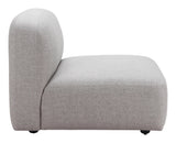 ZUO Biak Middle Chair Gray
