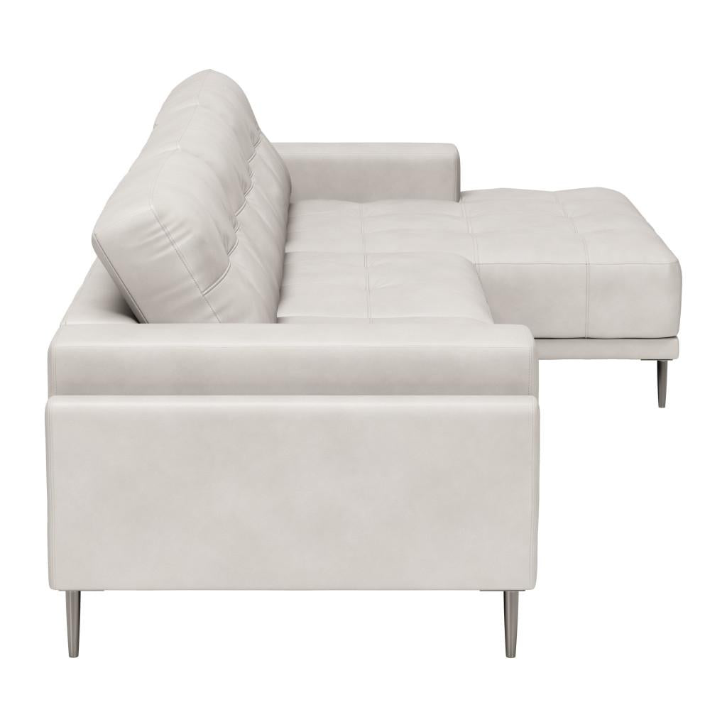 ZUO Bliss RAF Chaise Sectional Beige