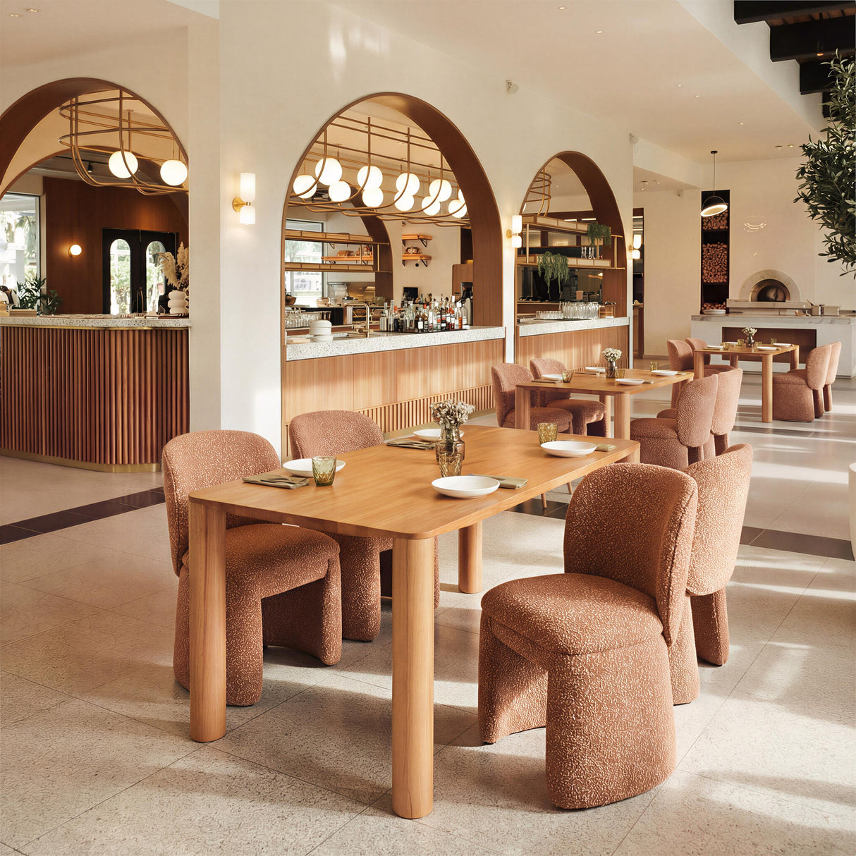 ZUO Eazy Dining Table Natural