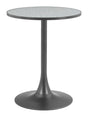 ZUO Bite Bistro Table Gray & Black