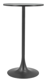 ZUO Bite Bar Table Gray & Black