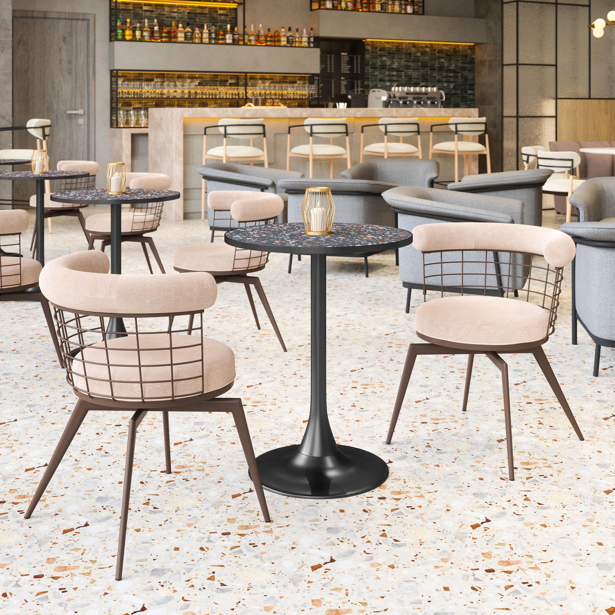 ZUO Bite Bistro Table Black