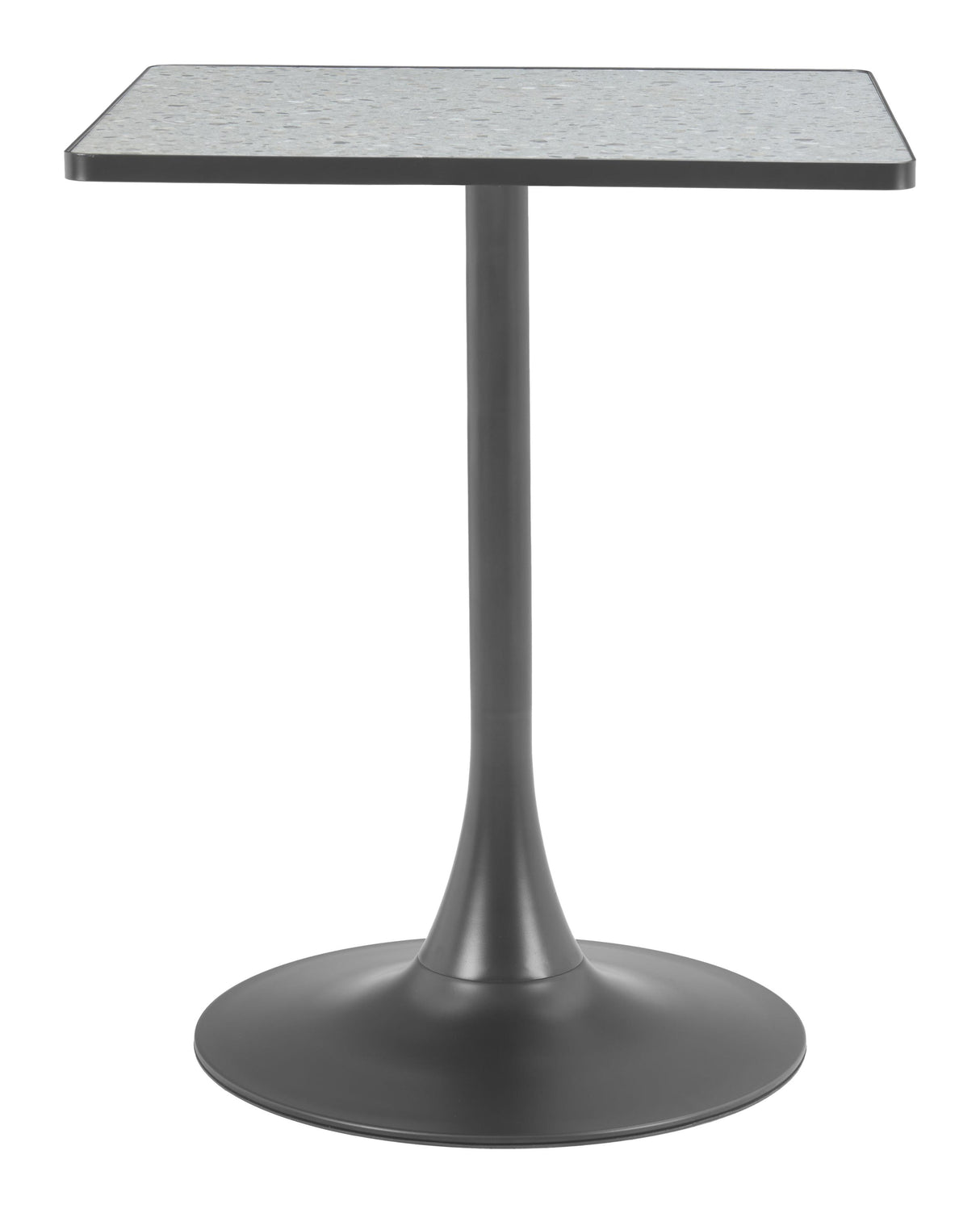 ZUO Spot Bistro Table Gray & Black