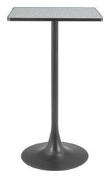 ZUO Spot Bar Table Gray & Black