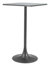 ZUO Spot Bar Table Gray & Black