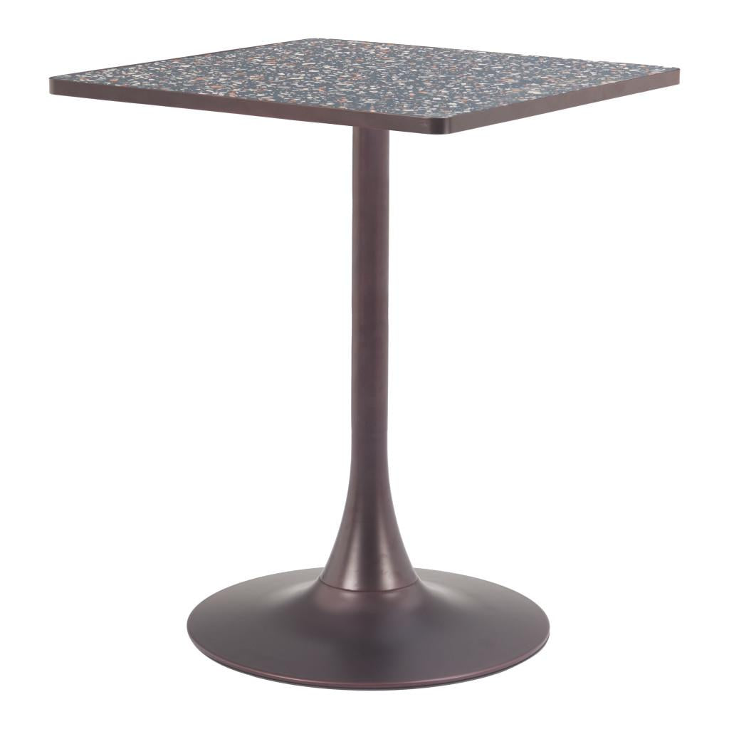 ZUO Spot Bistro Table Black & Bronze