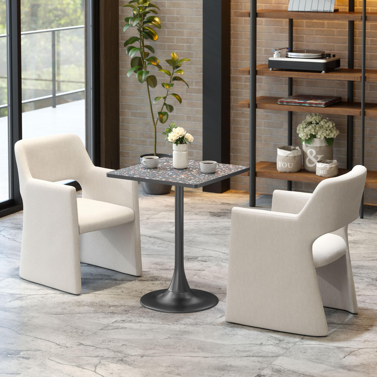 ZUO Spot Bistro Table Black