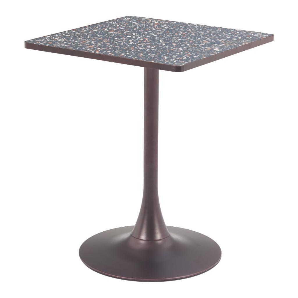 ZUO Spot Bistro Table Black & Bronze
