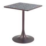 ZUO Spot Bistro Table Black & Bronze