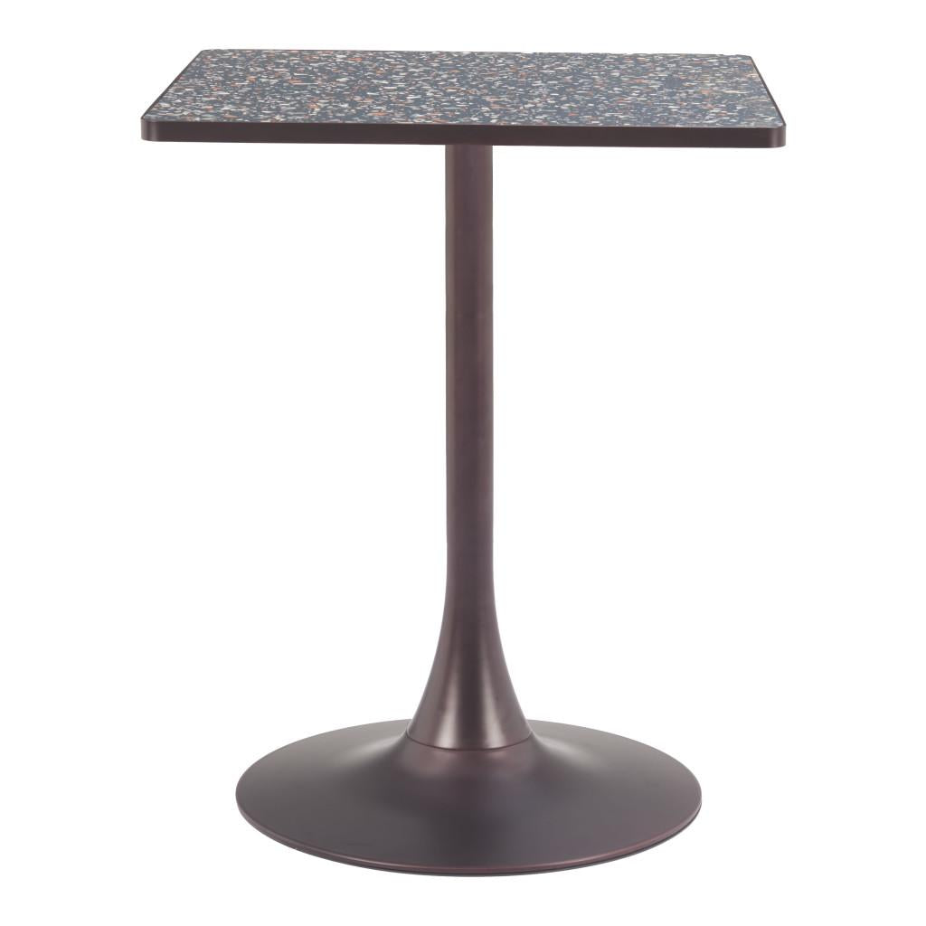 ZUO Spot Bistro Table Black & Bronze