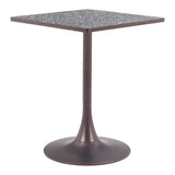 ZUO Spot Bistro Table Black & Bronze