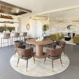 ZUO Vault 2 in 1 Table Brown