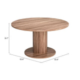 ZUO Vault 2 in 1 Table Brown