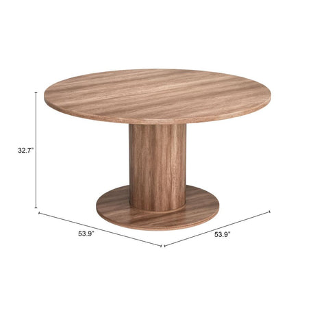 ZUO Vault 2 in 1 Table Brown